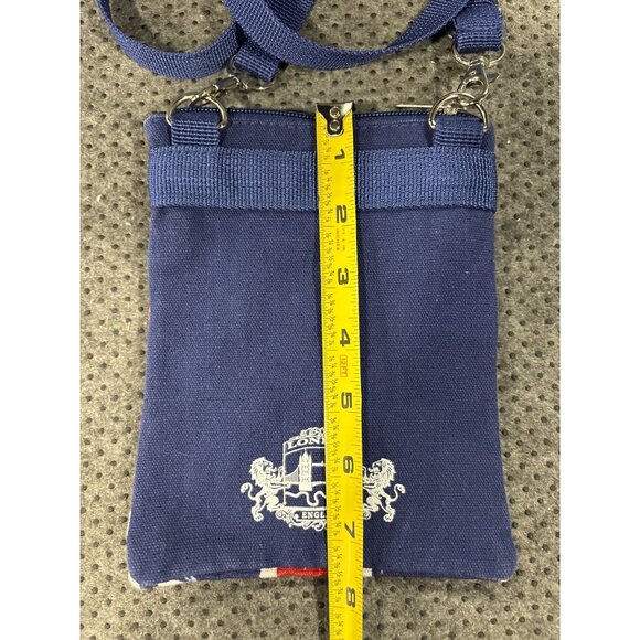 UK English Flag Crossbody Bag With Adjustable Strap & London England Crest - Picture 7 of 7
